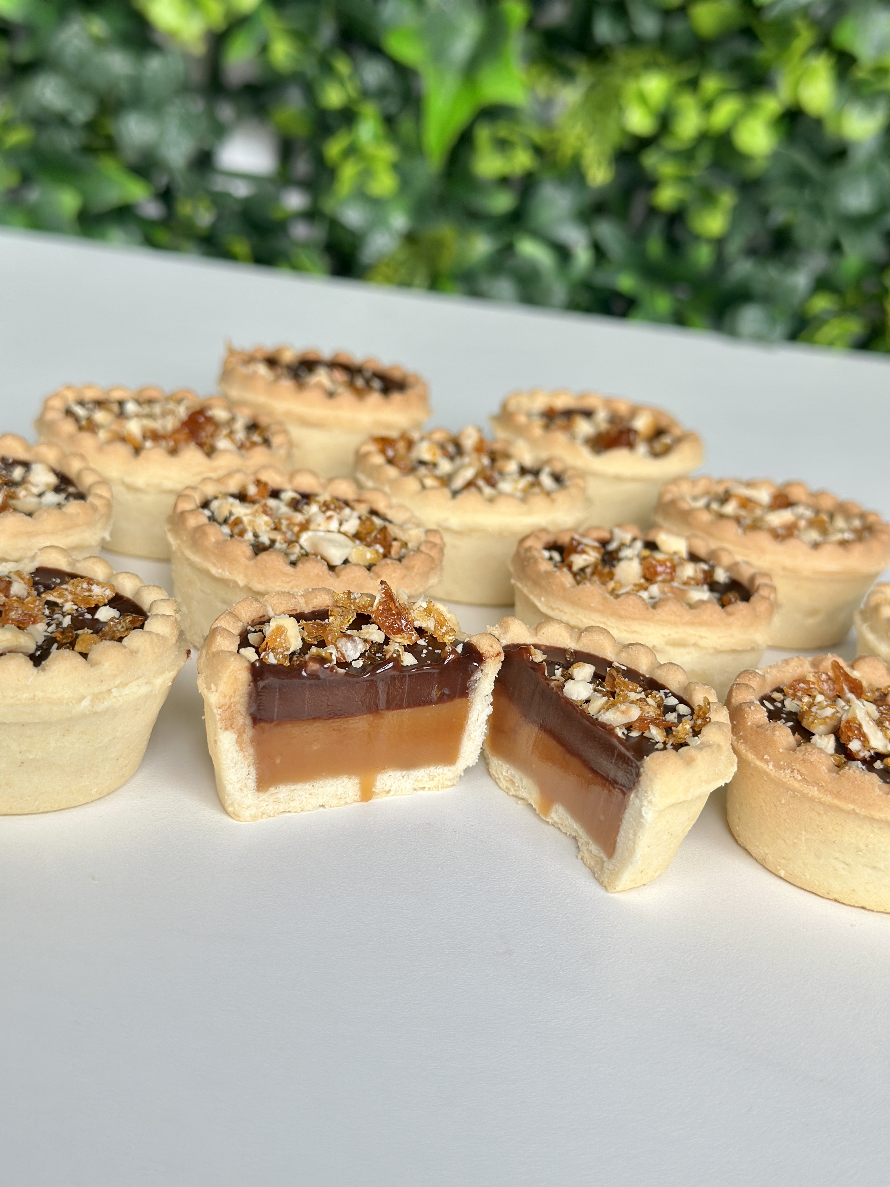 Minitarte cu Ciocolată și Caramel